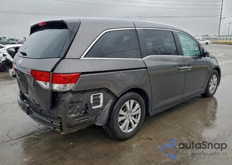 2016 Honda Odyssey Exl из США, поврежденный, VIN 5FNRL5H66GB089752